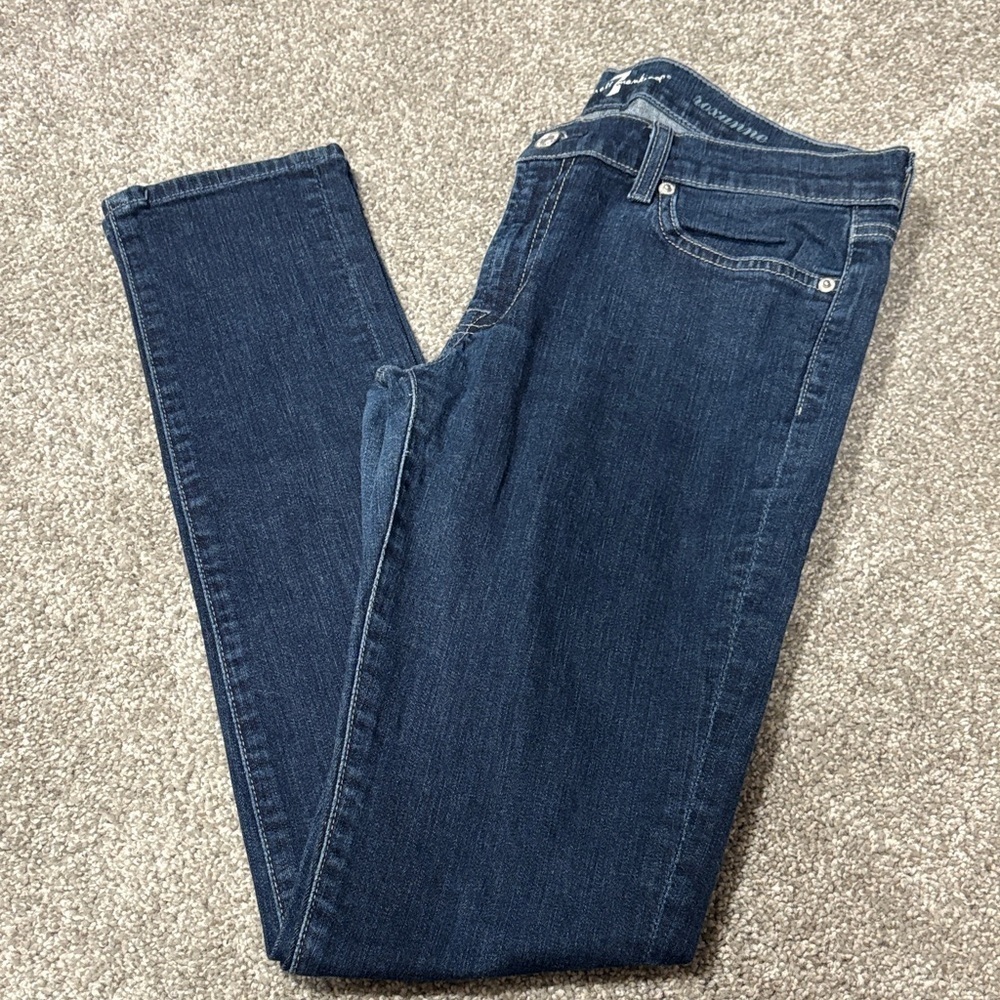 7 For All Mankind Dark Blue Roxanne Jeans